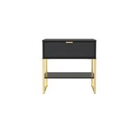Ready Assembled 2 U Madrid Open Lamp Table (Ready Assembled) in Black Ready Assembled 2 U Black