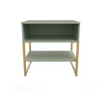 Ready Assembled 2 U Madrid Open Lamp Table (Ready Assembled) in Pale Green Ready Assembled 2 U Pale Green