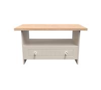 Ready Assembled 2 U Norton Bottom Drawer Coffee Table (Ready Assembled) in Taupe | Size: Medium Ready Assembled 2 U Taupe Medium