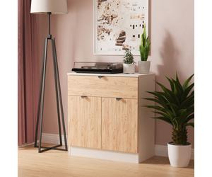 Ready Assembled 2 U Norway 1 Drawer 2 Door Sideboard (Ready Assembled) in Beige Ready Assembled 2 U Beige