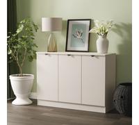 Ready Assembled 2 U Norway 3 Door Sideboard (Ready Assembled) in Taupe Ready Assembled 2 U Taupe