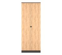 Welcome Furniture Ready Assembled Bora Double Wardrobe, Grey
