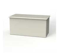 Ready Assembled 2 U Stirling Blanket Box (Ready Assembled) in Taupe Ready Assembled 2 U Taupe