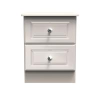 Ready Assembled 2 U Stratford 2 Drawer Bedside Cabinet (Ready Assembled) in Taupe Ready Assembled 2 U Taupe