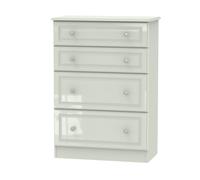 Ready Assembled 2 U Stratford 4 Drawer Deep Chest (Ready Assembled) in Taupe Ready Assembled 2 U Taupe