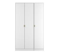 Ready Assembled 2 U Tamworth 3 Door Wardrobe (Ready Assembled) in White Ready Assembled 2 U White