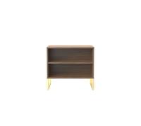 Ready Assembled 2 U Tamworth Double Open Unit (Ready Assembled) in Walnut Ready Assembled 2 U Walnut