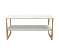 Ready Assembled 2 U Tamworth XXL Coffee Table 1000x500 (Ready Assembled) in Off-White Ready Assembled 2 U Off-White