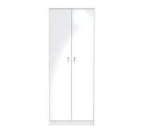 Ready Assembled 2 U Taunton 2 Door Wardrobe (Ready Assembled) in White Ready Assembled 2 U White