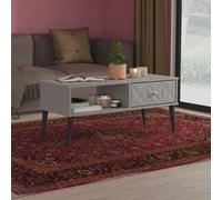 Ready Assembled 2 U Toledo 1 Drawer Coffee Table (Ready Assembled) in Dark Grey Ready Assembled 2 U Dark Grey