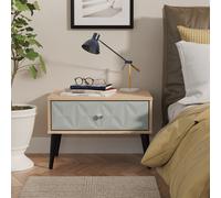 Ready Assembled 2 U Toledo 1 Drawer Wide Side Table (Ready Assembled) in Duck Egg Blue Ready Assembled 2 U Duck Egg Blue