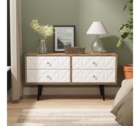 Ready Assembled 2 U Toledo 4 Drawer Bed Box (Ready Assembled) in Dark Brown Ready Assembled 2 U Dark Brown