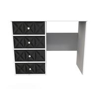 Ready Assembled 2 U Toledo 4 Drawer Vanity (Ready Assembled) in True Black Ready Assembled 2 U True Black