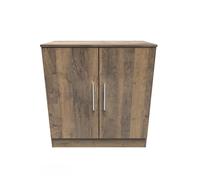 Ready Assembled 2 U Trent 2 Door Cab(Ready Assembled) in Dark Brown Ready Assembled 2 U Dark Brown