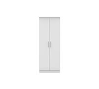 Ready Assembled 2 U Trent 2 Door Wardrobe (Ready Assembled) in White Ready Assembled 2 U White