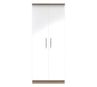 Ready Assembled 2 U Trent 2 Door Wardrobe (Ready Assembled) Ready Assembled 2 U Multicolor