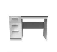 Ready Assembled 2 U Trent 3 Drawer Desk (Ready Assembled) in Mid Grey Ready Assembled 2 U Mid Grey