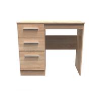 Ready Assembled 2 U Trent 3 Drawer Vanity (Ready Assembled) in Light Oak Ready Assembled 2 U Light Oak