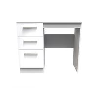 Ready Assembled 2 U Trent 3 Drawer Vanity (Ready Assembled) in White Ready Assembled 2 U White