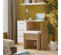 Ready Assembled 2 U Trent 3 Drawer Vanity (Ready Assembled) Ready Assembled 2 U Multicolor