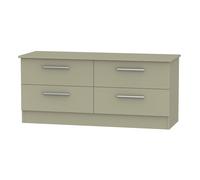 Ready Assembled 2 U Trent 4 Drawer Bed Box (Ready Assembled) in Light Brown Ready Assembled 2 U Light Brown