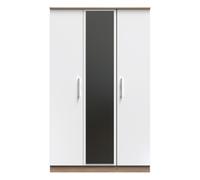 Ready Assembled 2 U Trent Triple Mirror Wardrobe (Ready Assembled) in White Ready Assembled 2 U White
