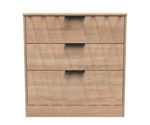 Ready Assembled 2 U Washington 3 Drawer Deep Chest (Ready Assembled) in Light Oak Ready Assembled 2 U Light Oak