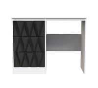 Ready Assembled 2 U Washington 3 Drawer Vanity (Ready Assembled) in Black Ready Assembled 2 U Black
