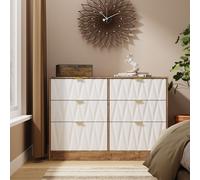 Ready Assembled 2 U Washington 6 Drawer Bed Box (Ready Assembled) in Dark Brown | Size: Large Ready Assembled 2 U Dark Brown Large