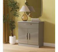 Ready Assembled 2 U Windsor 1 Drawer 2 Door Sideboard (Ready Assembled) in Dark Grey Ready Assembled 2 U Dark Grey