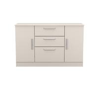 Ready Assembled 2 U Windsor 2 Door 3 Drawer Sideboard (Ready Assembled) in Taupe Ready Assembled 2 U Taupe