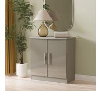 Ready Assembled 2 U Windsor 2 Door Cabinet (Ready Assembled) in Dark Grey Ready Assembled 2 U Dark Grey