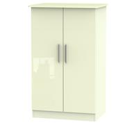 Ready Assembled 2 U Windsor 2 Door Midi Wardrobe (Ready Assembled) in Cream Ready Assembled 2 U Cream