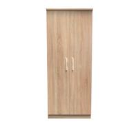 Ready Assembled 2 U Windsor 2 Door Wardrobe (Ready Assembled) in Light Oak Ready Assembled 2 U Light Oak