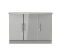 Ready Assembled 2 U Windsor 3 Door Sideboard (Ready Assembled) in Dark Grey Ready Assembled 2 U Dark Grey
