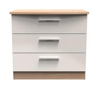 Ready Assembled 2 U Windsor 3 Drawer Chest (Ready Assembled) in Beige Ready Assembled 2 U Beige
