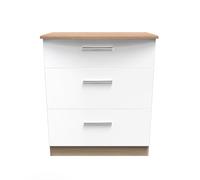 Ready Assembled 2 U Windsor 3 Drawer Deep Chest (Ready Assembled) Ready Assembled 2 U Multicolor