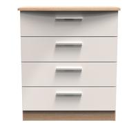 Ready Assembled 2 U Windsor 4 Drawer Chest (Ready Assembled) in Beige Ready Assembled 2 U Beige