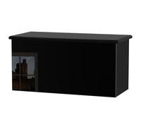 Ready Assembled 2 U Windsor Blanket Box (Ready Assembled) in Black Ready Assembled 2 U Black
