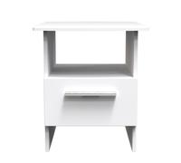 Ready Assembled 2 U Windsor Bottom Drawer Lamp Table (Ready Assembled) in White Ready Assembled 2 U White