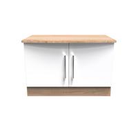 Ready Assembled 2 U Windsor Compact 2 Door TV & Media Unit (Ready Assembled) Ready Assembled 2 U Multicolor