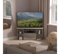 Ready Assembled 2 U Windsor Corner TV Unit (Ready Assembled) in Dark Grey Ready Assembled 2 U Dark Grey