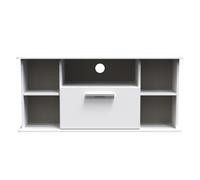 Ready Assembled 2 U Windsor Corner TV Unit (Ready Assembled) in White Ready Assembled 2 U White
