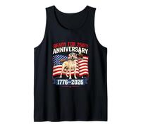 Ready for 250th Anniversary 1776-2026 4th July Great Dane Tank Top