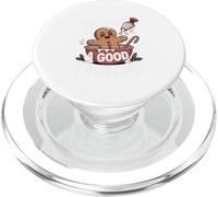 Ready for a good frosting funny adult humor gingerbread man PopSockets PopGrip for MagSafe