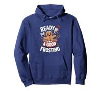 Ready for a good frosting funny adult humor gingerbread man Pullover Hoodie
