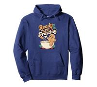 Ready for a good frosting funny adult humor gingerbread man Pullover Hoodie