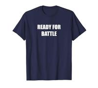 Ready for Battle T-Shirt, Men, Navy, 3XL