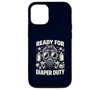 Ready For Diaper Duty New Parent Survival Humor Case for iPhone 12/12 Pro
