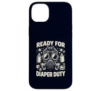 Ready For Diaper Duty New Parent Survival Humor Case for iPhone 14 Plus